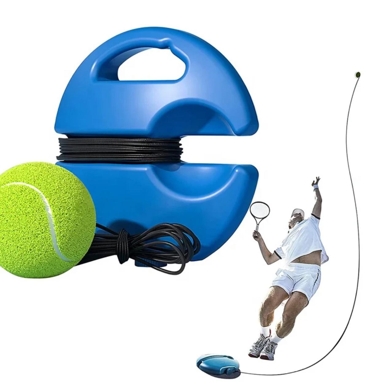 Entrenador de tenis con raqueta – Mejora tu técnica y rendimiento