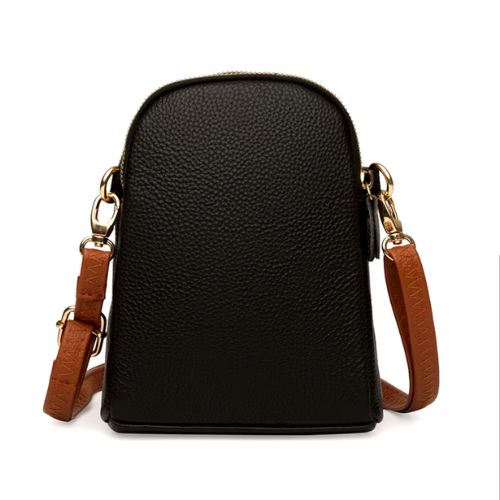 Bolsa de Couro Transversal Feminina Fendy