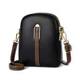 Bolsa de Couro Transversal Feminina Fendy