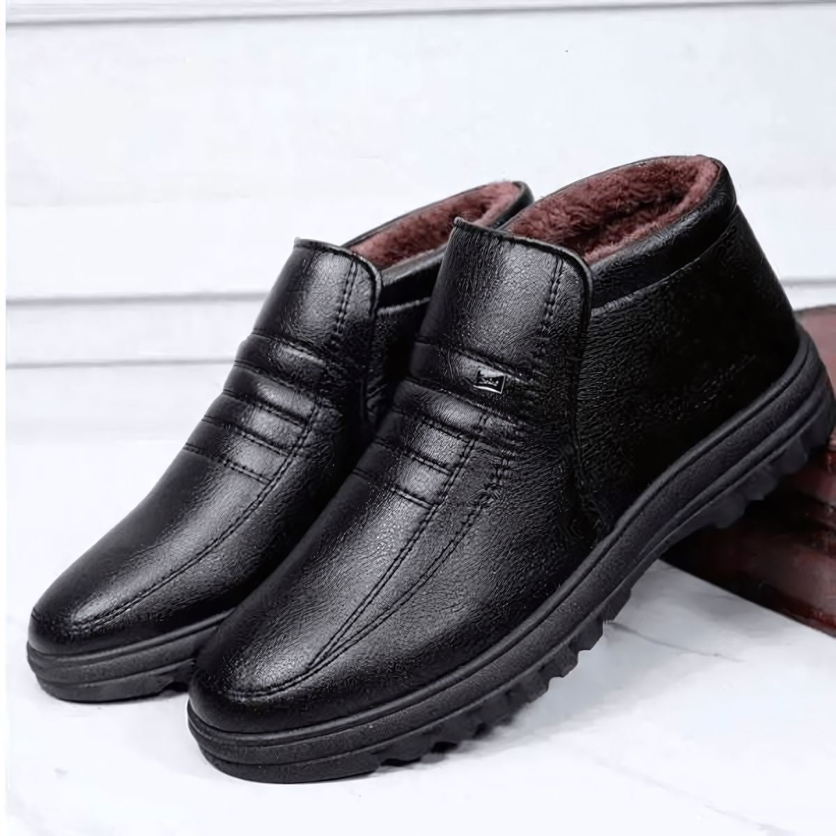Bota Masculina de Inverno Lorennzi Forrada em Lã 3