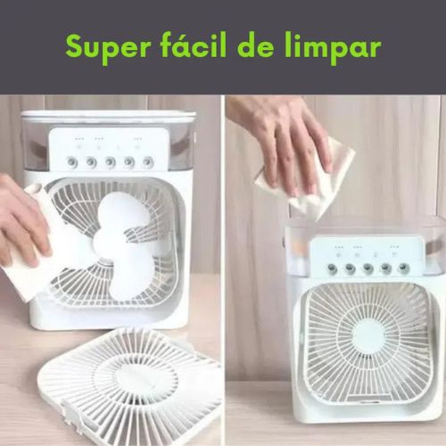 Climatizador e Umidificador Portátil + Carregador de Brinde
