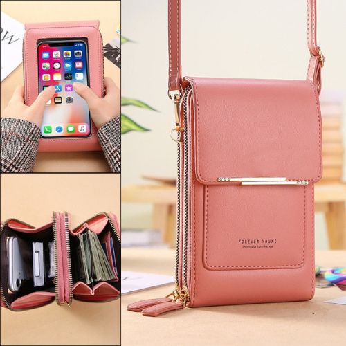 Bolsa de Couro Feminina Forever