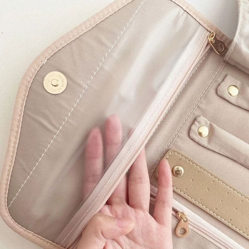 Porta Joias Organizador Para Viagem Portátil