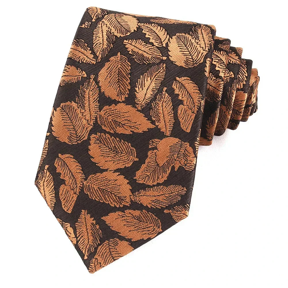 Gravata Estampada Floral Lorennzi Vitale