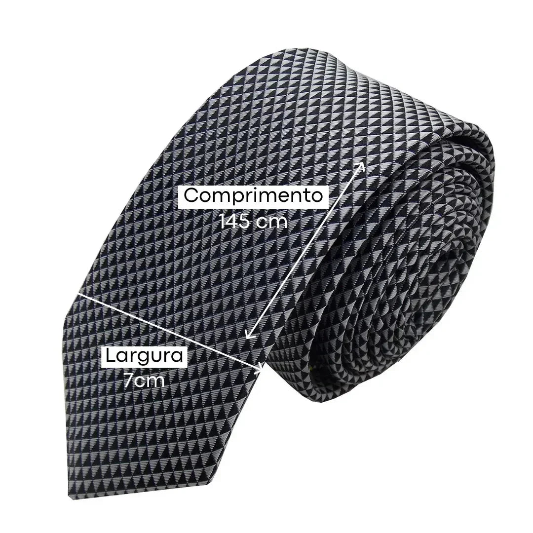 Gravata Slim Executiva Lorennzi 3