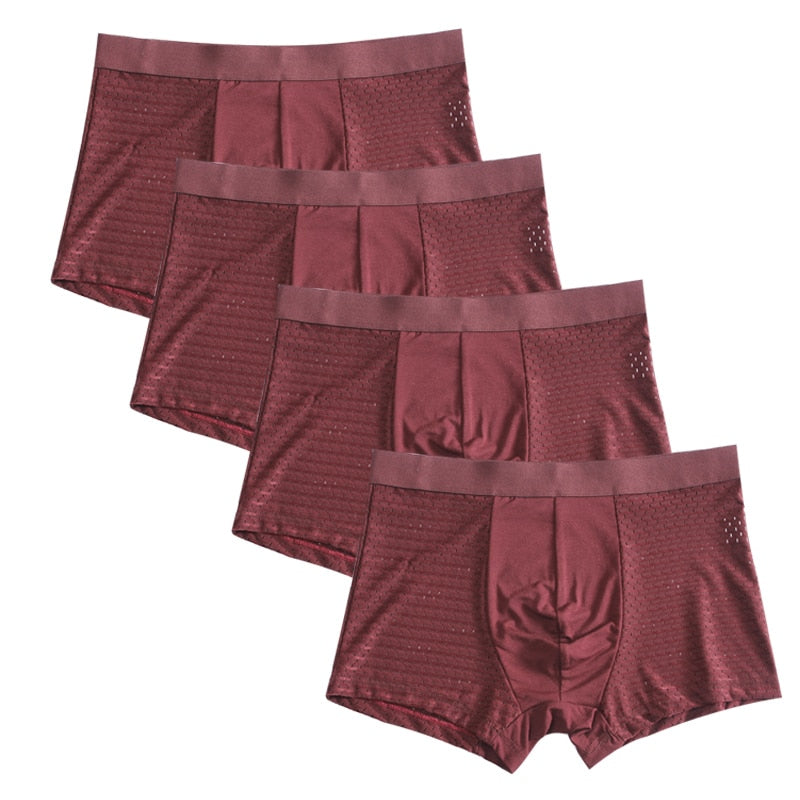 Cueca Box Respirável - Leve 4 Cuecas Respirável e Ganhe 1 Brinde Especial