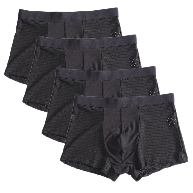 Cueca Box Respirável - Leve 4 Cuecas Respirável e Ganhe 1 Brinde Especial