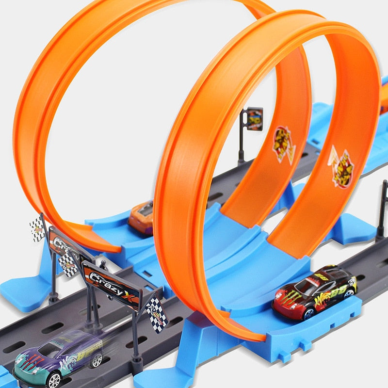 Pista de Carrinhos de Brinquedo