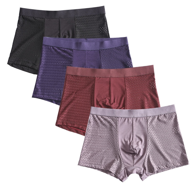 Cueca Box Respirável - Leve 4 Cuecas Respirável e Ganhe 1 Brinde Especial