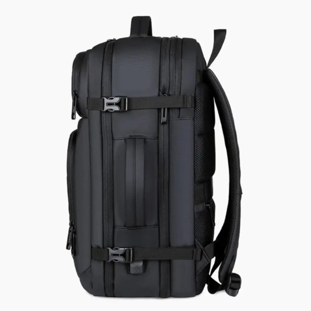 Mochila Expansível 40L Notebook 17" USB Ascend Lorennzi 5