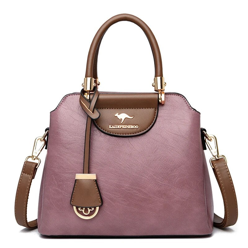 Bolsa Feminina de Couro Elegance