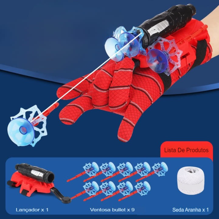 Lançador de Teia Homem Aranha - Acessório Autêntico para Fãs