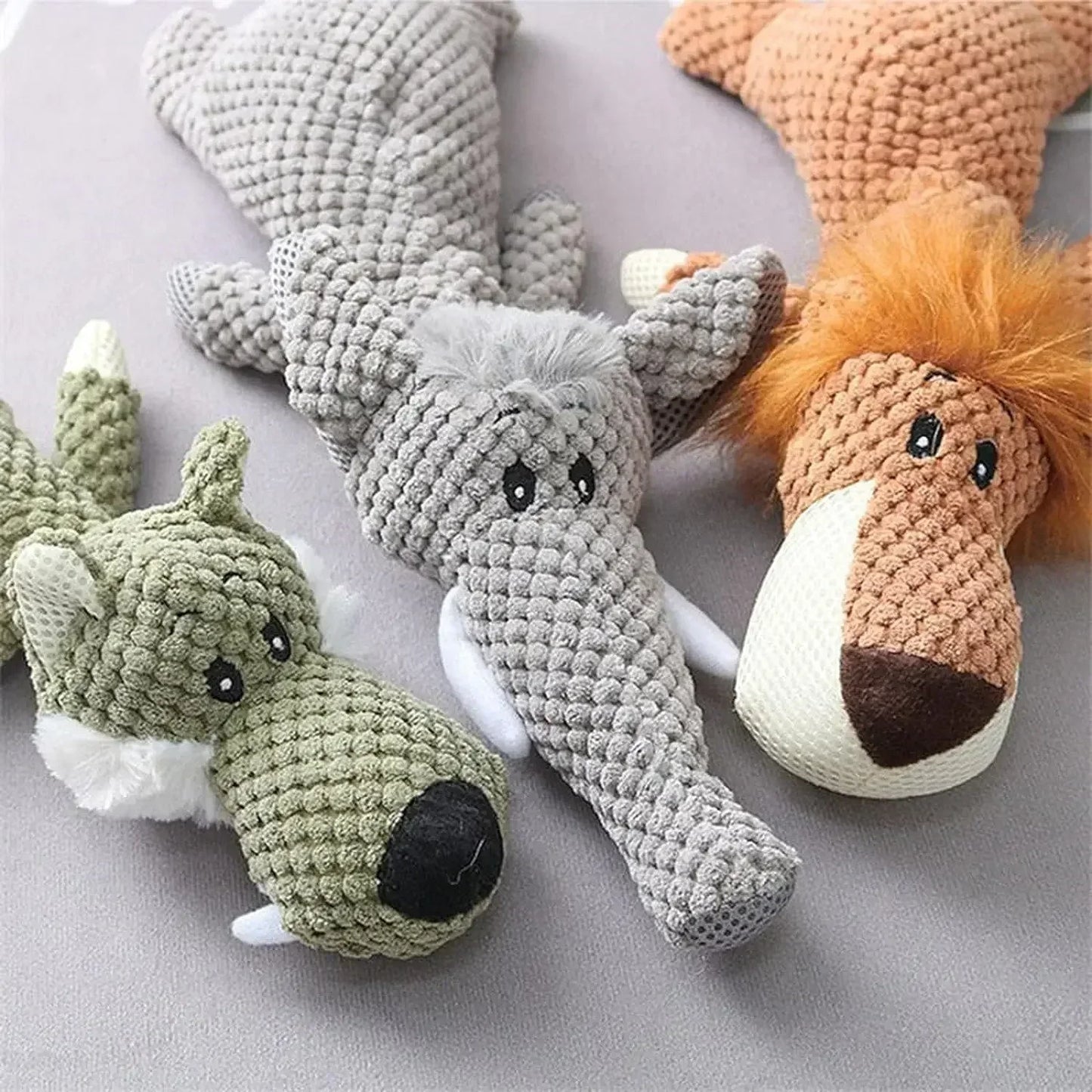 Brinquedos para animais de estimação, de pelúcia durável a diversão do seu animal está garantida!
