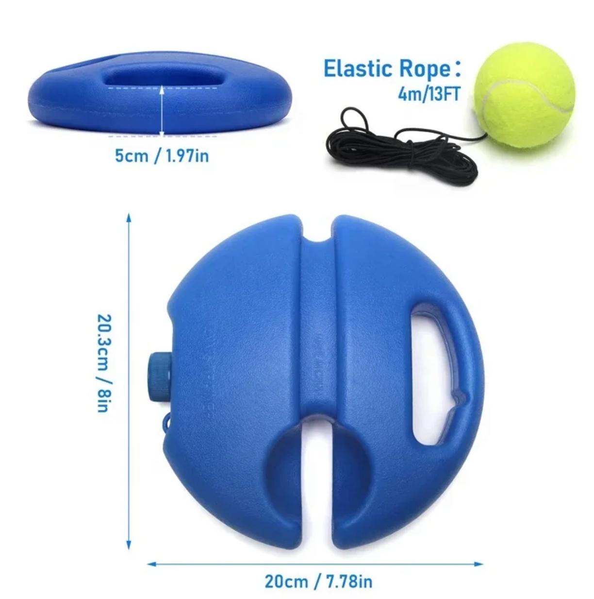 Entrenador de tenis con raqueta – Mejora tu técnica y rendimiento