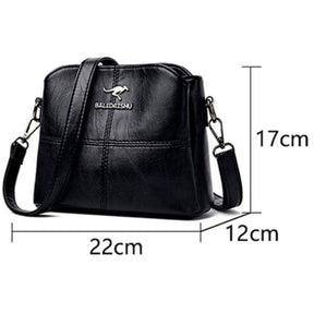 Bolsa Couro Vintage