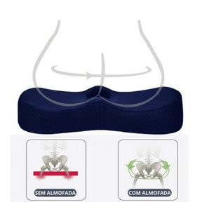 Almofada Ortopédica para Lombar AlivioMax - Compre 1 e Leve 2