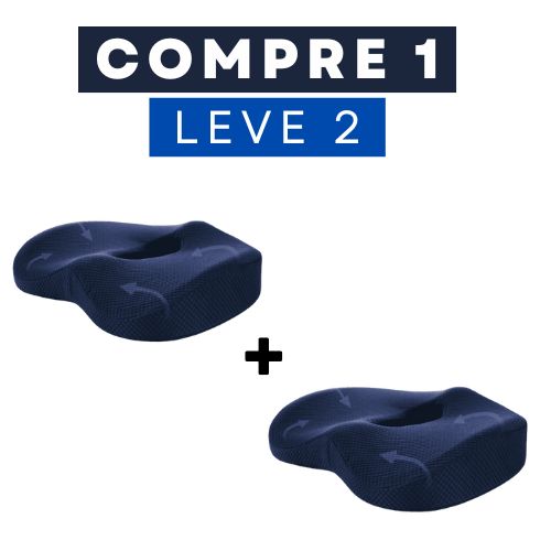 Almofada Ortopédica para Lombar AlivioMax - Compre 1 e Leve 2