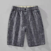 Bermuda de Linho Masculina Lorennzi Grano 3