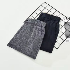 Bermuda de Linho Masculina Lorennzi Grano 5