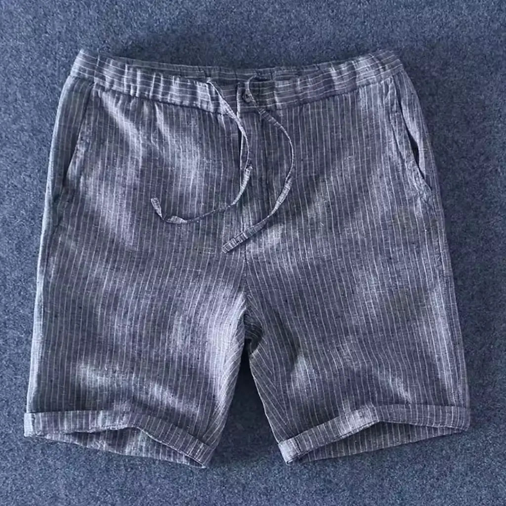 Bermuda de Linho Masculina Lorennzi Salermo 3