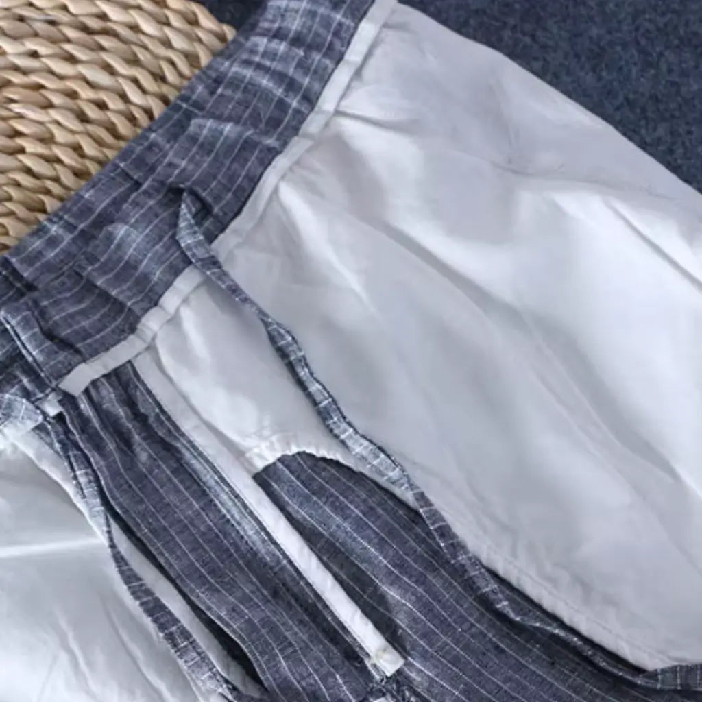 Bermuda de Linho Masculina Lorennzi Salermo 6