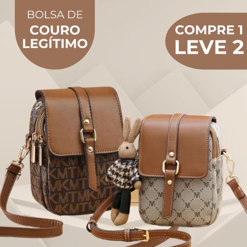 Bolsa de Couro Legítimo Luivi