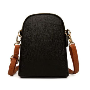 Bolsa de Couro Transversal Feminina Fendy