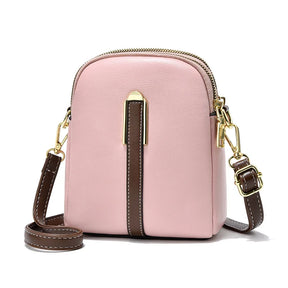 Bolsa de Couro Transversal Feminina Fendy