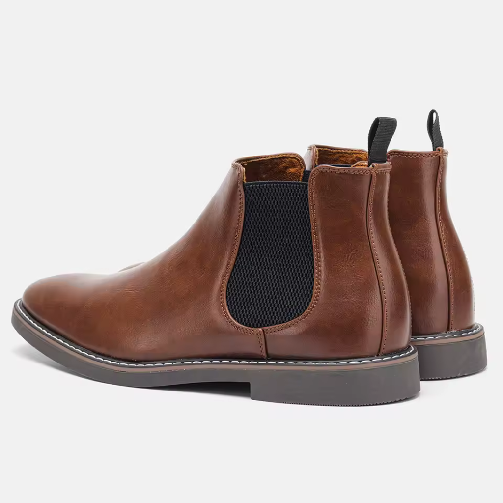 Bota Chelsea Masculina Lorennzi Nero 8