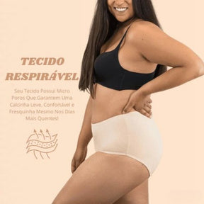 Calcinha Absorvente Para Menstruação e Incontinência Urinária