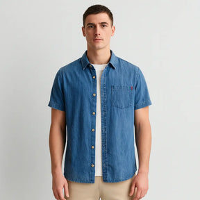 Camisa Jeans Masculina Lorennzi Denim 2