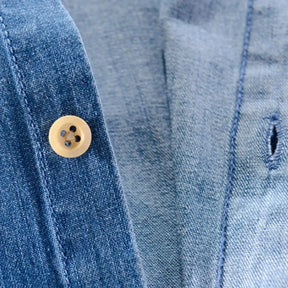 Camisa Jeans Masculina Lorennzi Denim 8