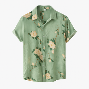 Camisa Manga Curta Lorennzi Floral