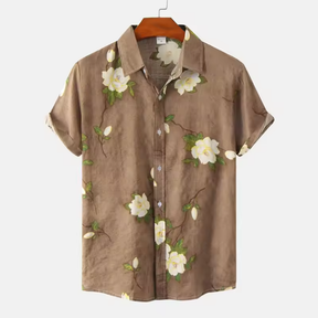 Camisa Manga Curta Lorennzi Floral 3