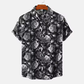 Camisa Manga Curta Lorennzi Floral 4