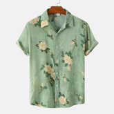 Camisa Manga Curta Lorennzi Floral 5