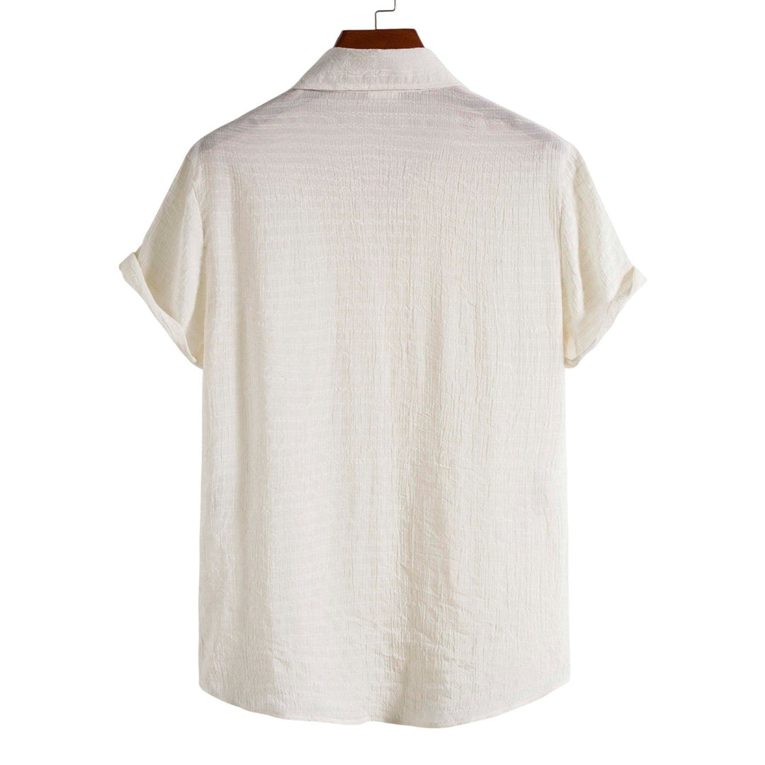 Camisa Manga Curta Lorennzi Off White 3