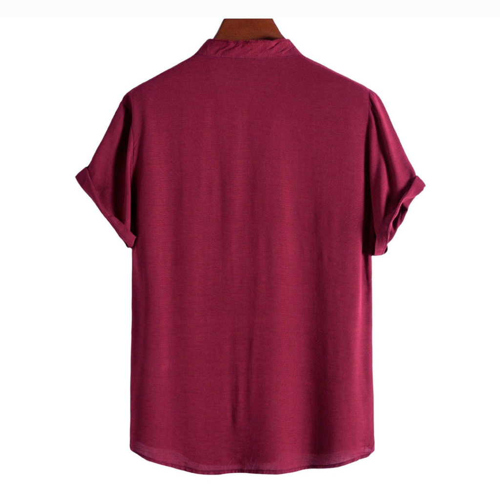 Camisa Masculina Lisa Gola Padre Lorennzi 2