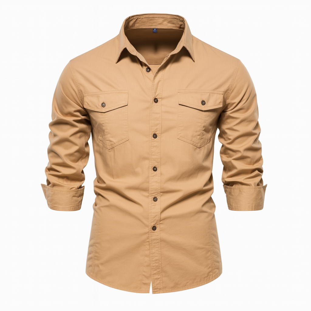 Camisa Masculina Lorennzi Safari