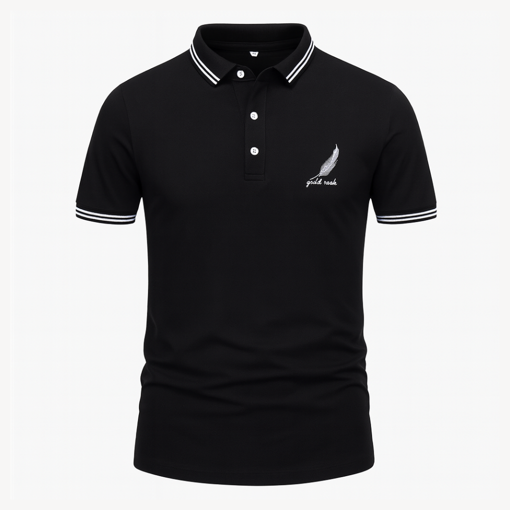 Camisa Polo Masculina Lorennzi Gold