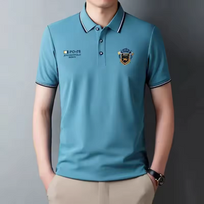 Camisa Polo Seda em Gelo Lorennzi Carter 5