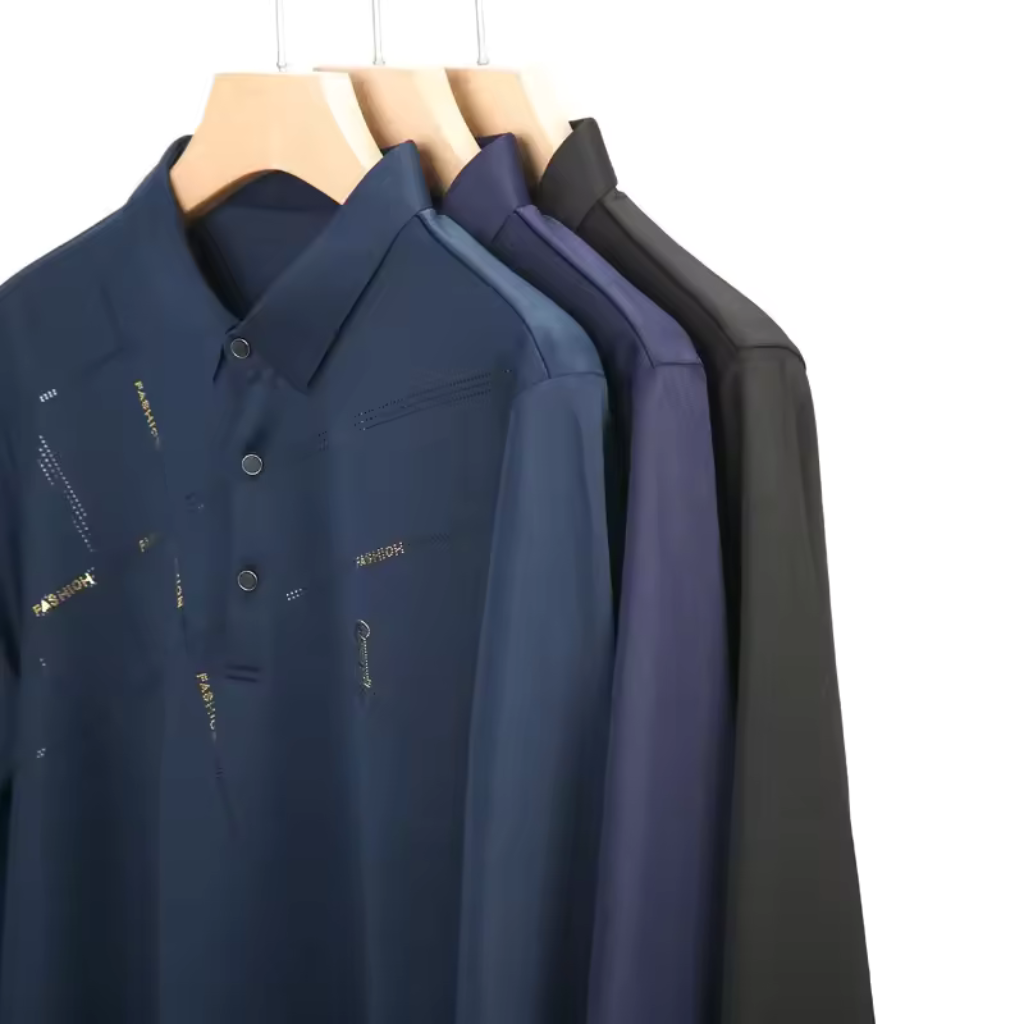 Camisa Social Manga Longa Slim Lorennzi 5