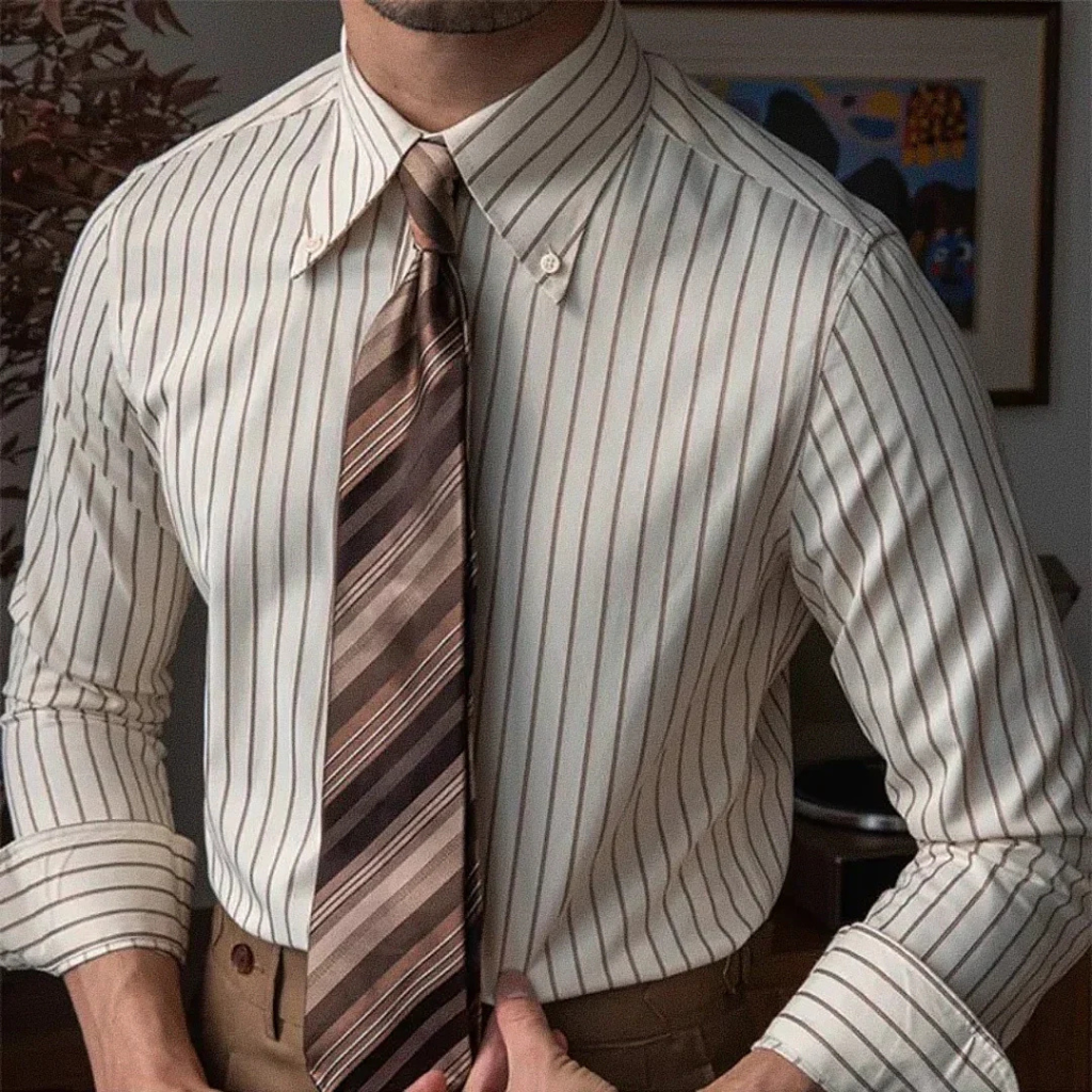 Camisa Social Masculina Lorennzi Griffin 4