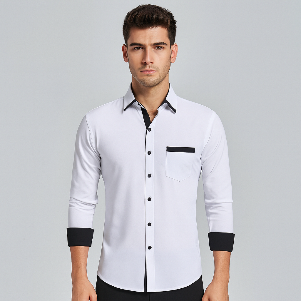 Camisa Social Masculina Lorennzi Napoli 7