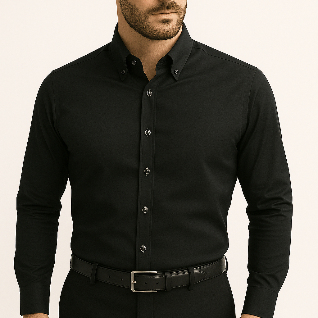 Camisa Social Slim Lorennzi em Seda Gelo 4