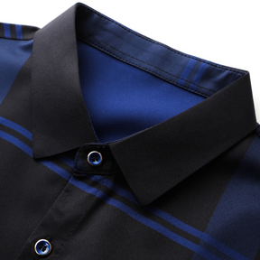 Camisa Social de Seda Xadrez Lorennzi 3