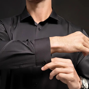 Camisa Social de Seda em Gelo Lorennzi 5