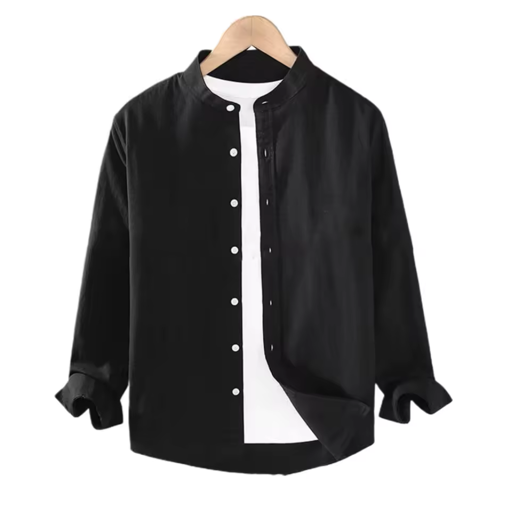 Camisa de Linho Masculina Lorennzi Azzurra