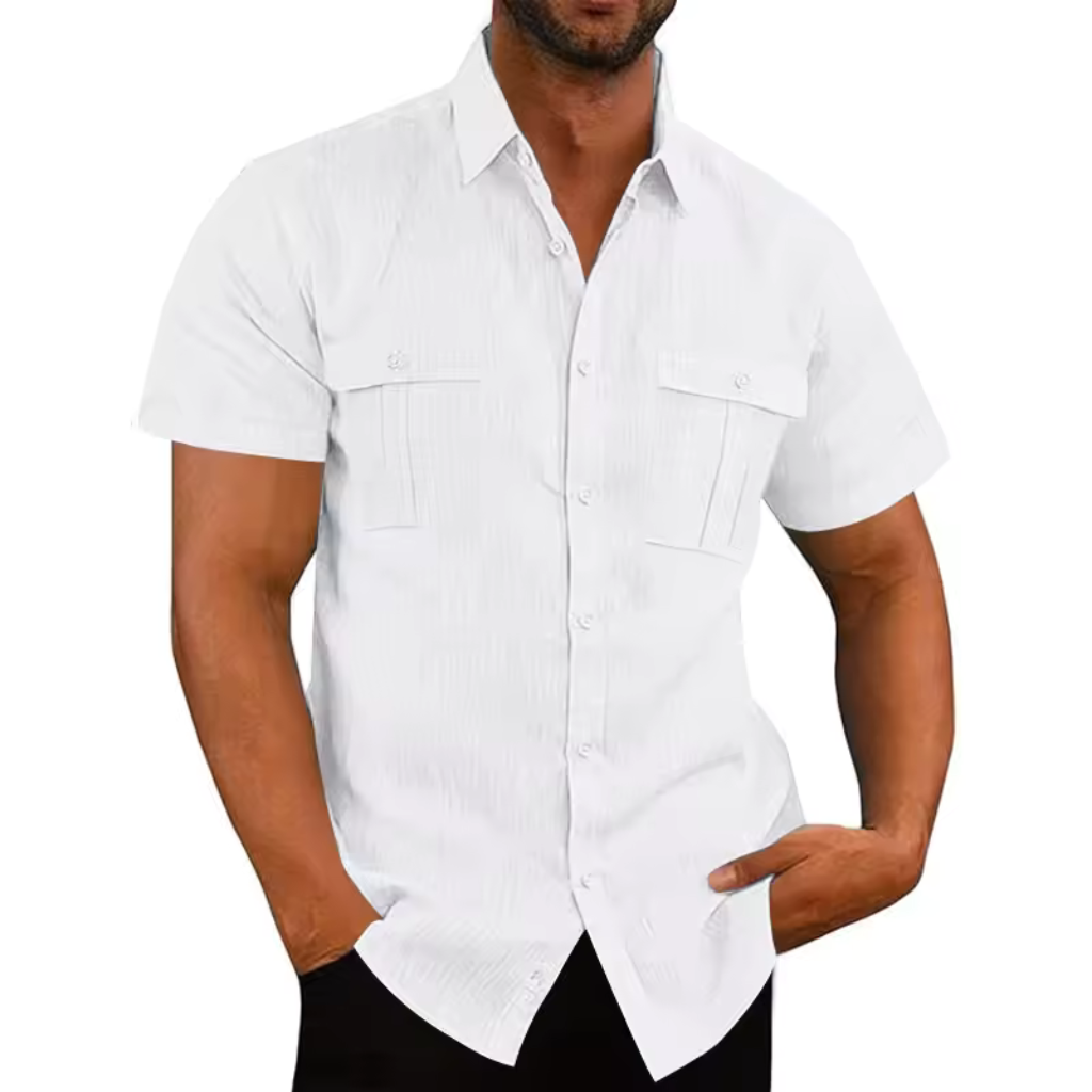 Camisa de Linho Masculina Lorennzi Orla 5