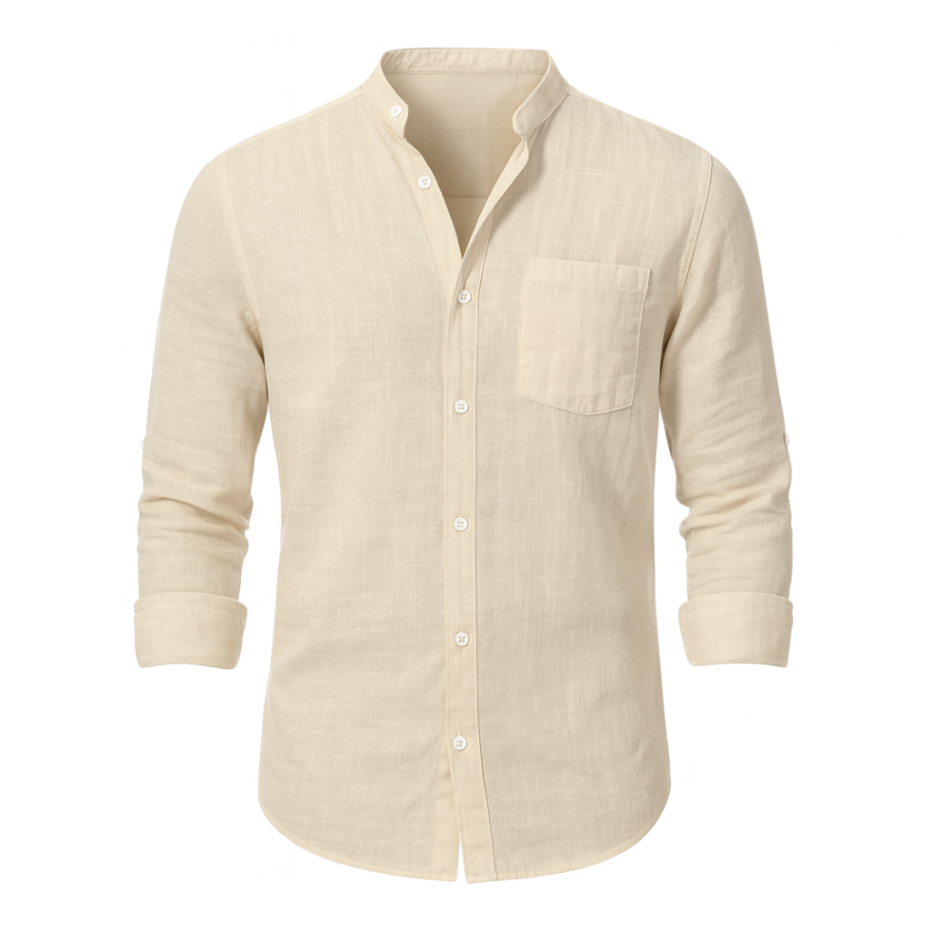 Camisa de Linho Masculina Lorennzi Roma 5